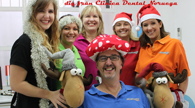God Jul från tandläkaren Clinica Dental Noruega